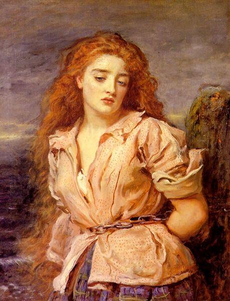 Sir John Everett Millais The Martyr of the Solway oil painting image